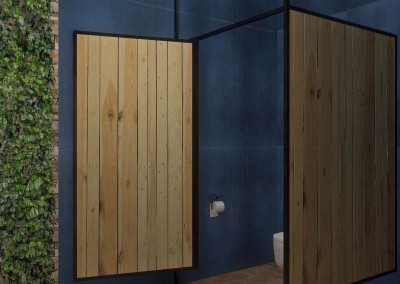 Aranżacja toalety męskiej - Mobiliani Design.