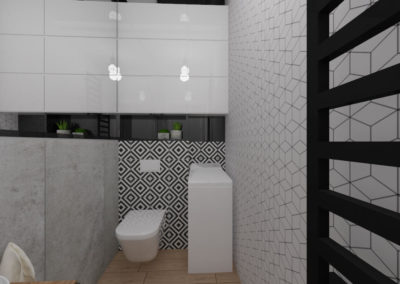 Projekt i aranżacja wnętrza łazienki